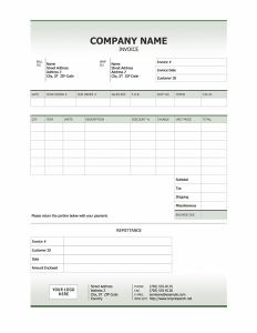how to find invoice template in word 2007