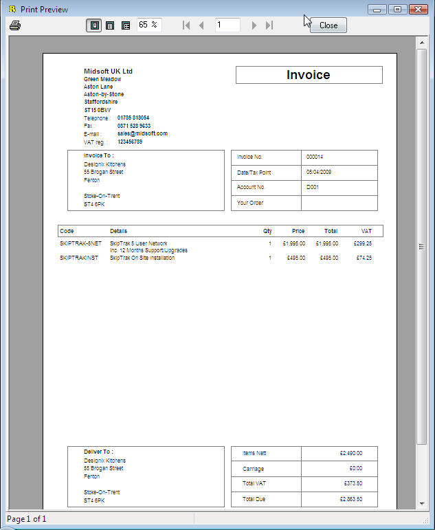 Self Employed Invoice Template Uk Invoice Example