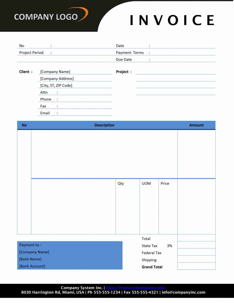 Consultant Invoice Template for Excel