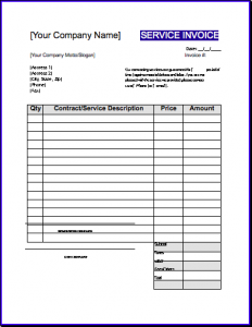 Labour Invoice Template | invoice example